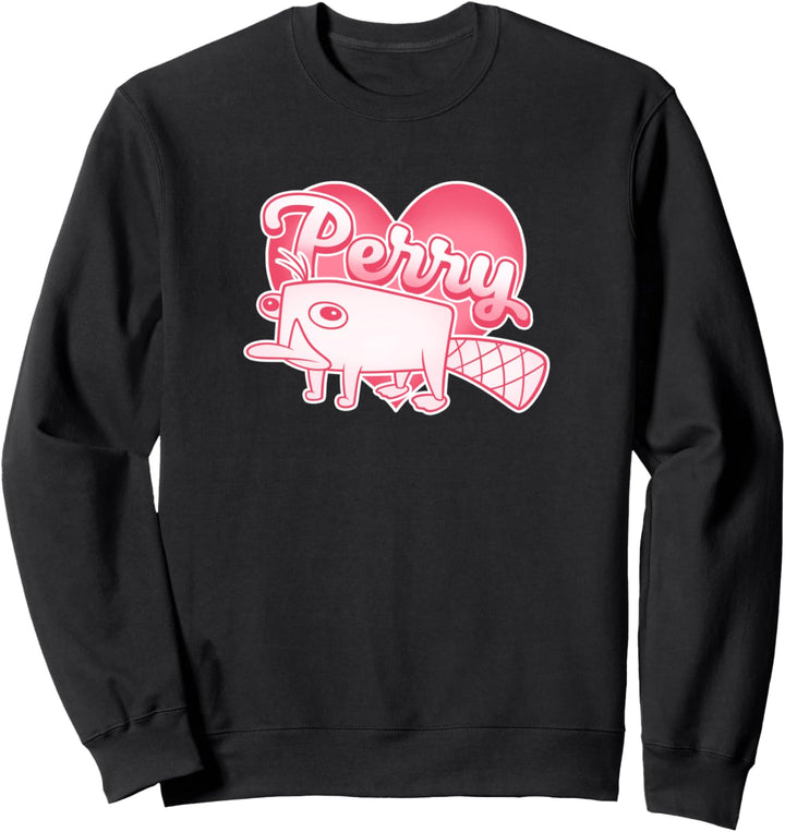 Disney Phineas und Ferb Perry Herz Cartoon Sweatshirt