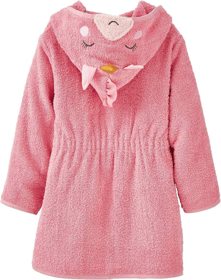 Vertbaudet Kinder Bademantel, Einhorn-Kostüm, 140 ROSE