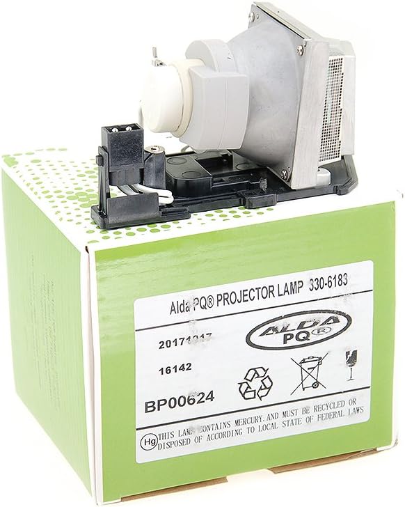 Alda PQ-Premium, Beamerlampe/Ersatzlampe für Dell 1410X Projektoren, Lampe mit Gehäuse