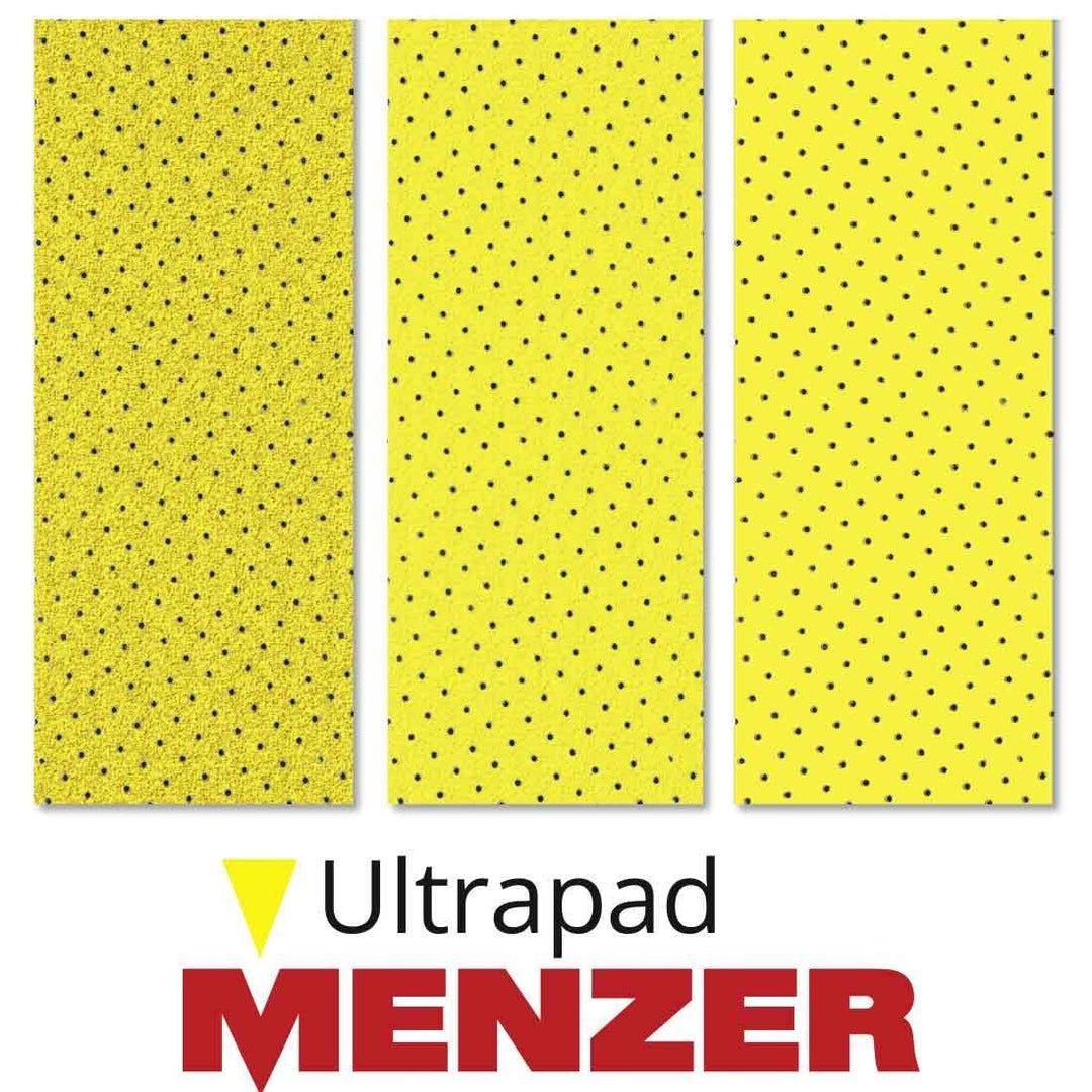 MENZER Ultrapad Klett-Schleifscheiben, 225 mm, f. Trockenbauschleifer, Weisses Edelkorund (25 Stk.)