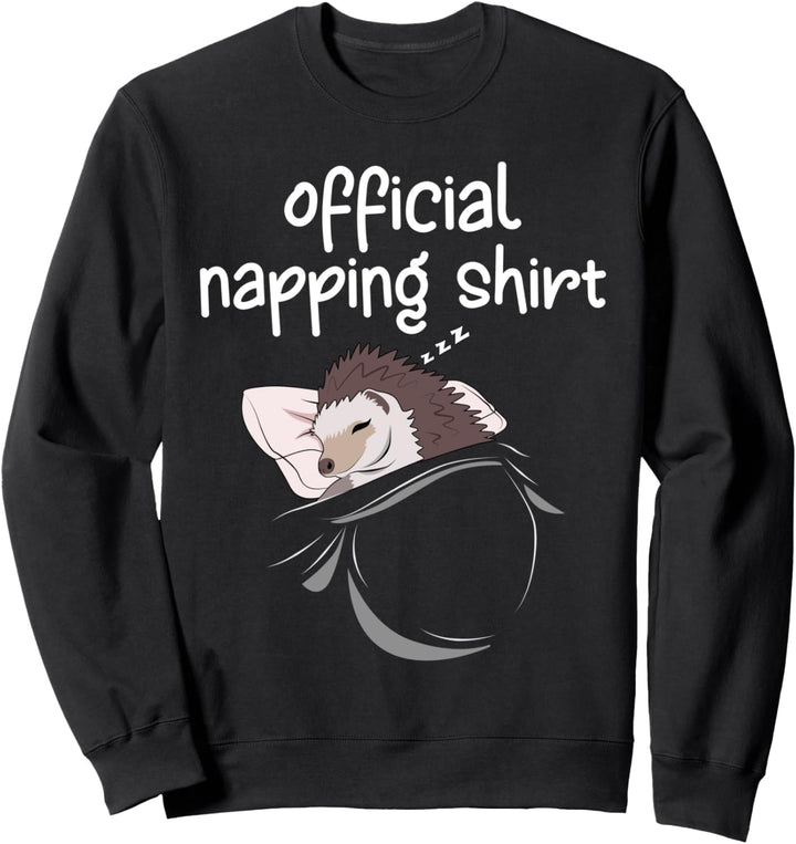 Schlafshirt für Damen, Igel, Schlafanzug, Schlafanzug, Schlafanzug, Nickerchen Sweatshirt