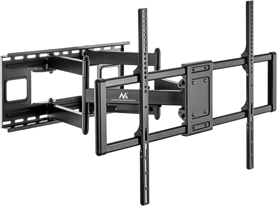 Maclean MC-482 TV Wandhalterung für 60-120" Flach &amp; Curved Fernseher bis zu 120kg Max. VESA 900x600