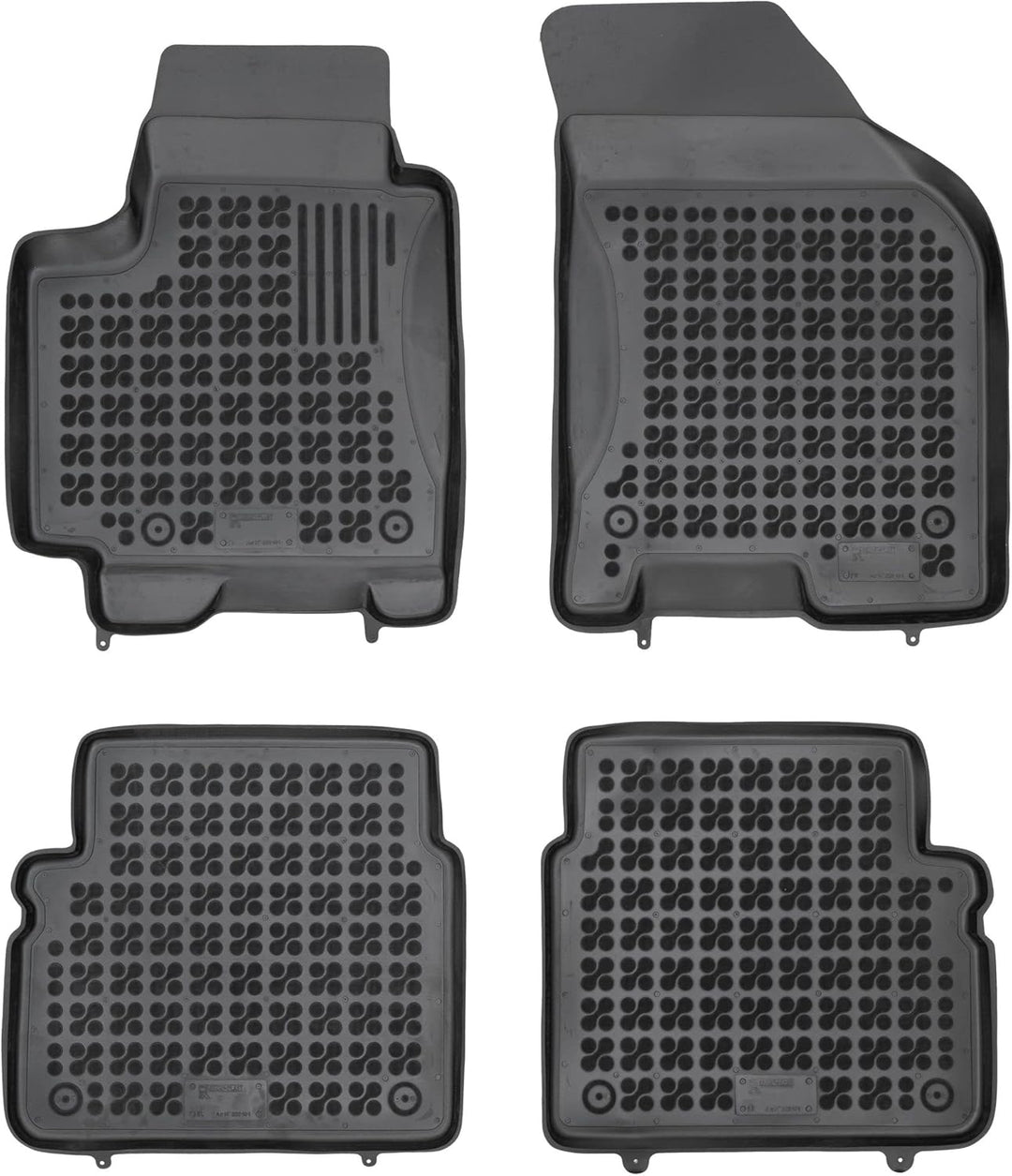 MOTOS Gummimatten Auto Fussmatte passt für Chevrolet Aveo T250 2006-2011 Verbessern Sie Ihren Reisek