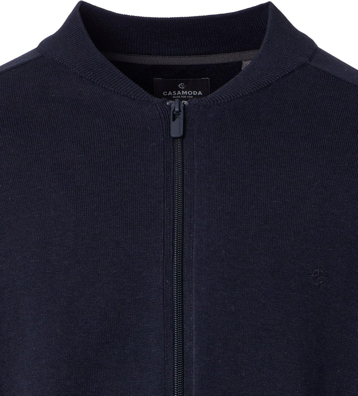 CASAMODA Strickjacke Uni S Dunkelblau, S Dunkelblau