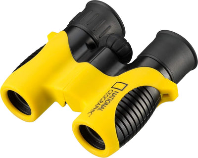 National Geographic Kinderfernglas 6x21, Dioptrienverstellung, inkl. Tasche und Tageriemen & Kompass