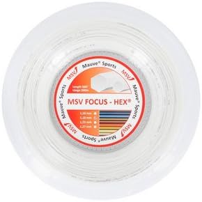 MSV Saitenrolle Focus-HEX 1.18mm Weiss, 1.18mm Weiss