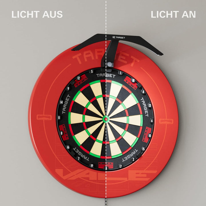 Target Darts Dartboard Beleuchtung LED Licht für Dartscheiben – Helle Beleuchtung für das Gesamte Bo