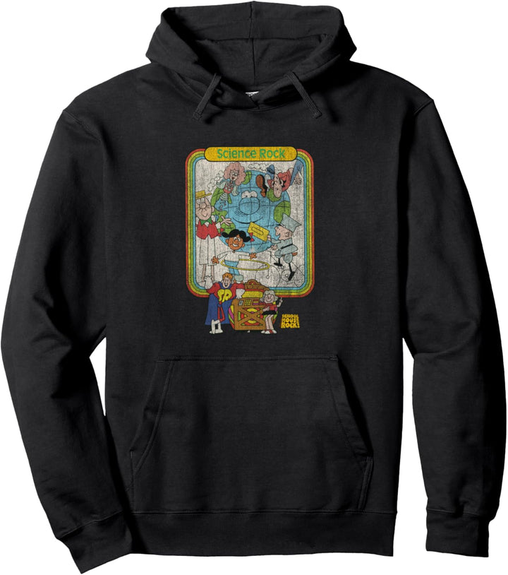 Schoolhouse Rock Wissenschaft Rock Pullover Hoodie