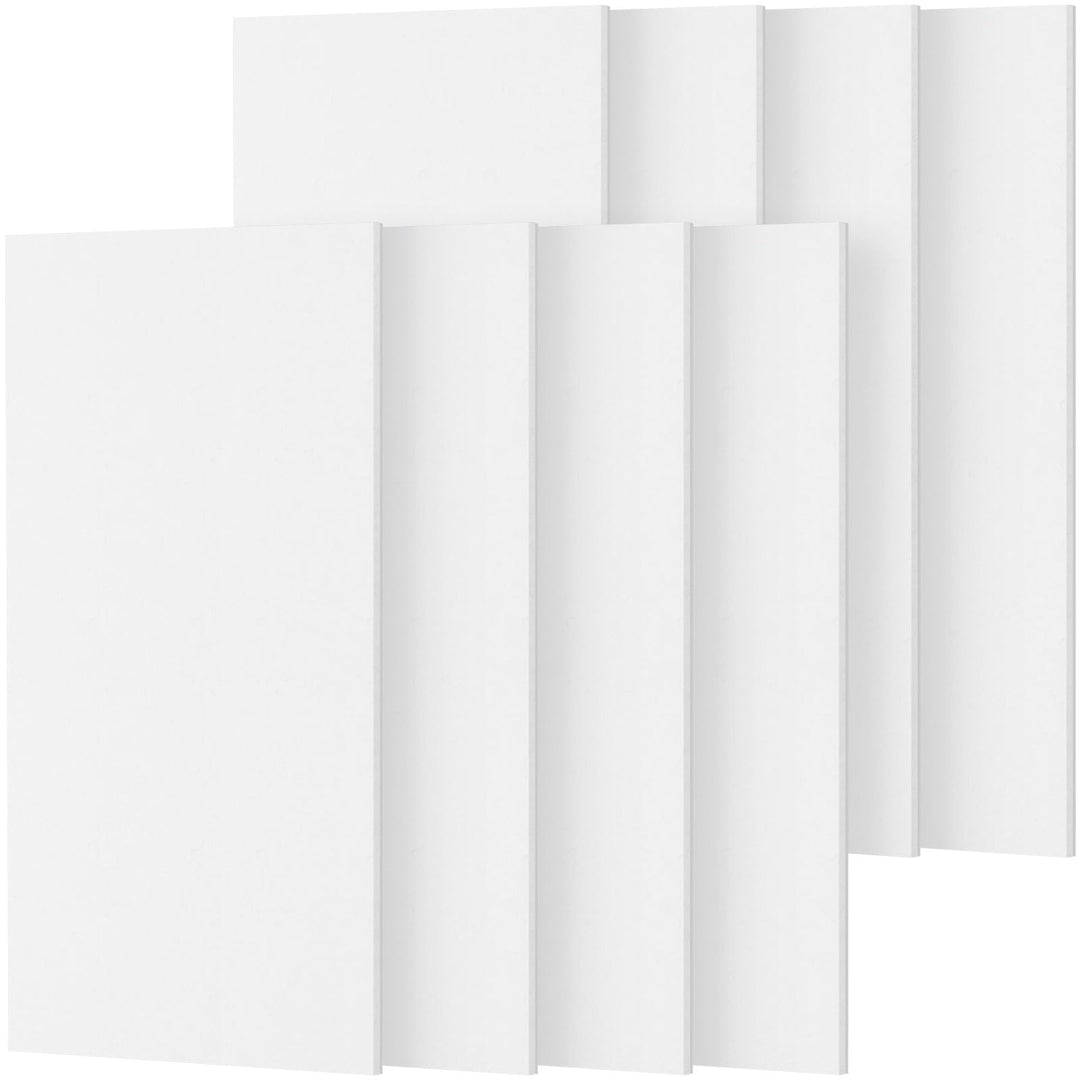 TONOR Gross Akustikpaneele Selbstklebend, 8 Pack 112x55 cm Schallschutzplatten Akustikplatten für Wa