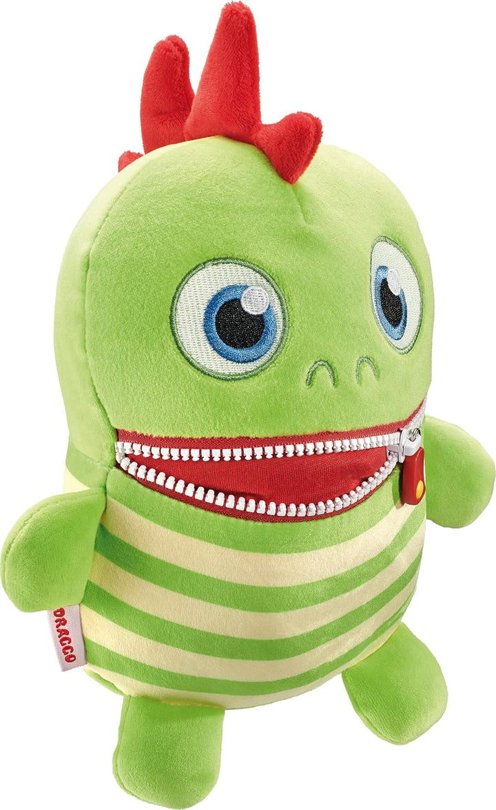 Schmidt Spiele 42677 Sorgenfresser, Draggo, 23 cm, Edition Boogie Woogies, Plüschfigur, Draggo