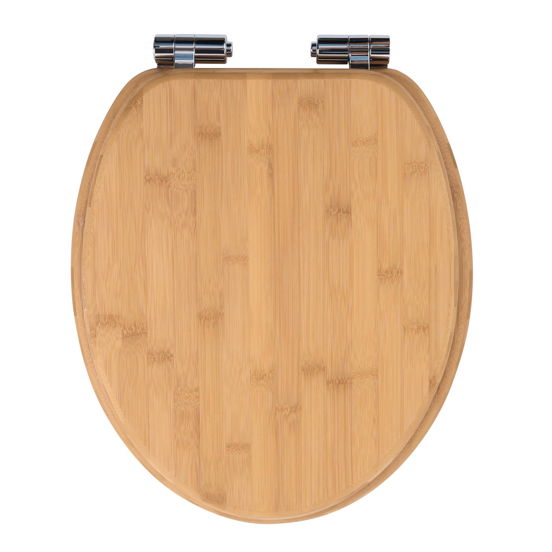 WC-Sitz aus Bambus mit Absenkautomatik, Schnellverschluss & Easy-Clean, Soft-Touch – PIKLiDS