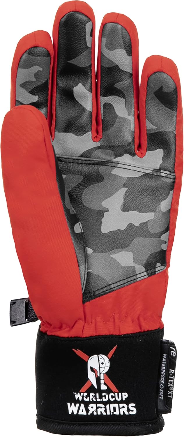 Reusch Unisex Jugend Warrior R-tex Xt Junior wasserdichte Membran, Winddicht Atmungsaktiv Sporthands