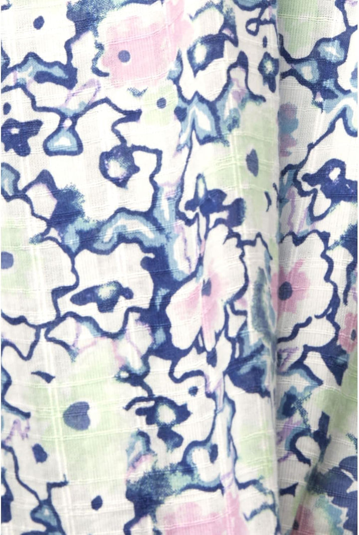 ESPRIT Baumwollbluse mit Blumen-Print