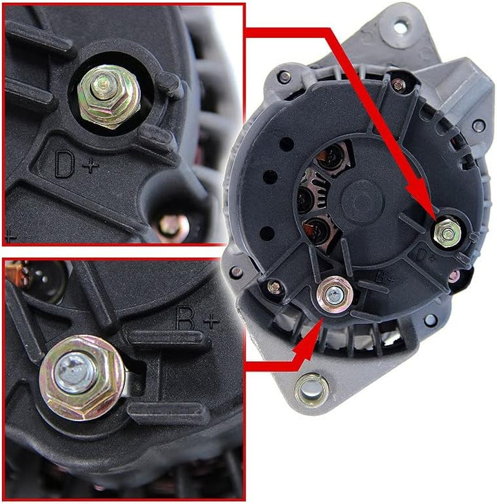 ATEC GERMANY 1x Lichtmaschine 14V 100A Kompatibel mit OPEL ASTRA F, ASTRA G, ASTRA H, COMBO Tour, CO