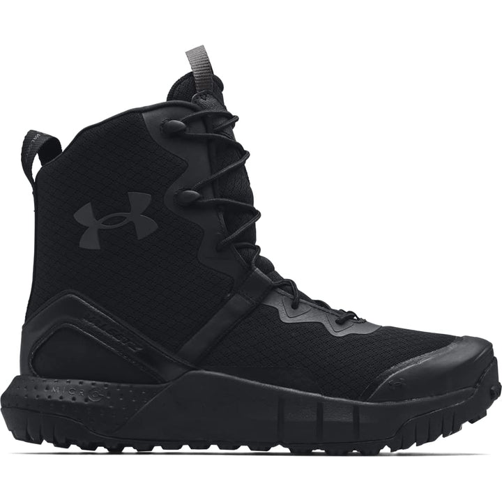 Under Armour Herren Ua Micro G Valsetz Traillaufschuhe 46 EU Black Black Jet Gray, 46 EU Black Black
