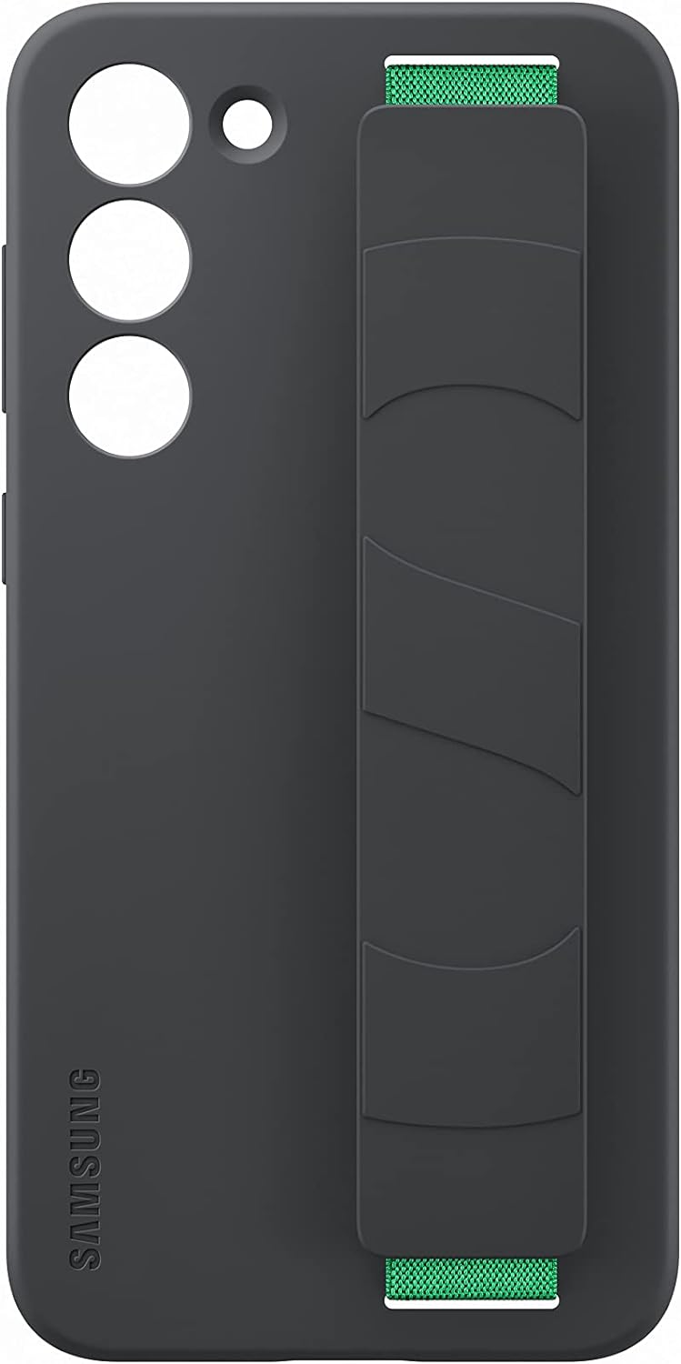 Samsung Silicone Grip Smartphone Case EF-GS916 für Galaxy S23+, Handy-Hülle, Fingerhalterung, Schlan