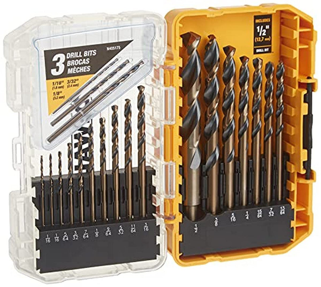 Dewalt dw1177 20 black-oxide Metall Bohrer Set 20 Stück, 20 Stück