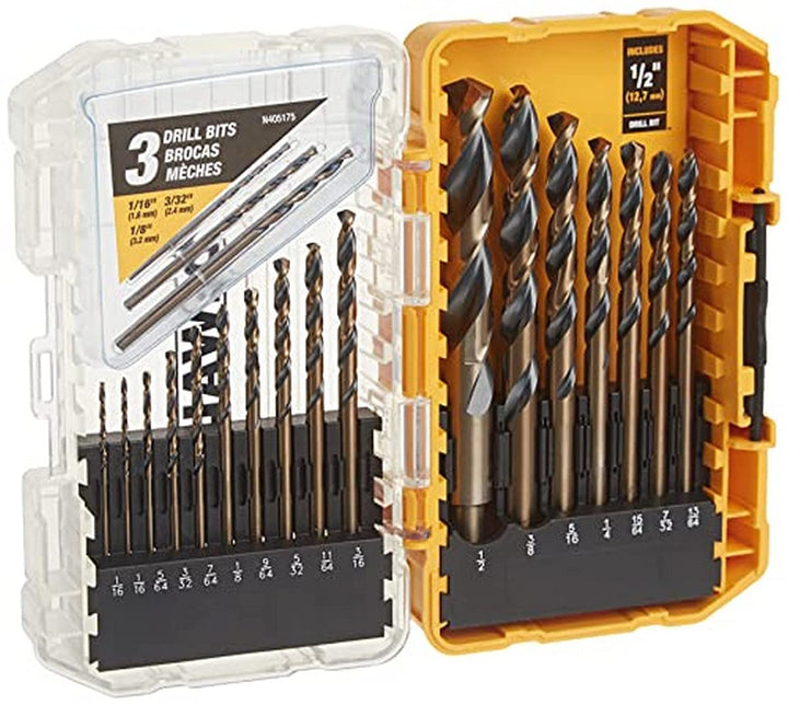 Dewalt dw1177 20 black-oxide Metall Bohrer Set 20 Stück, 20 Stück