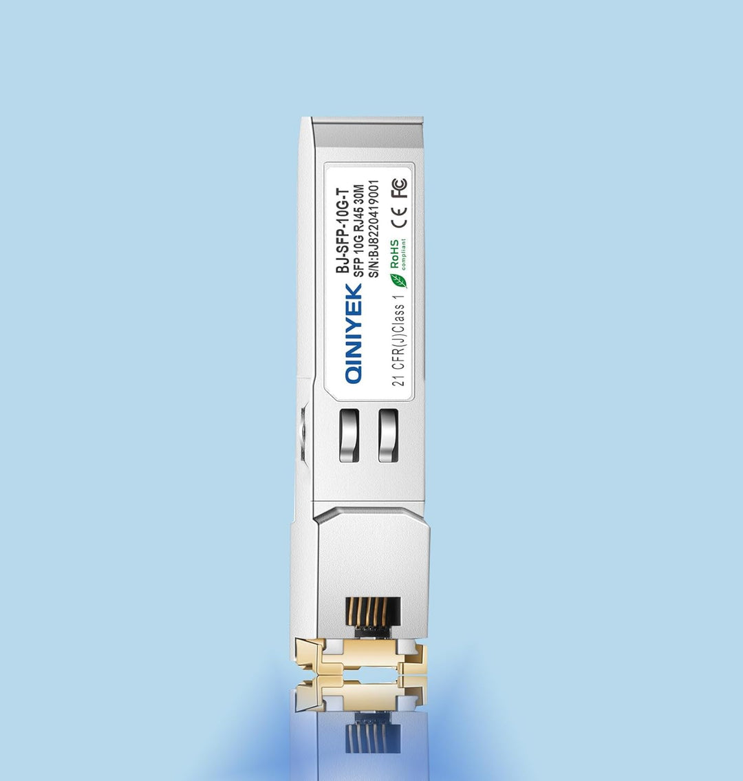 SFP+ auf RJ45 Modul, 10Gbase-T SFP+ Mini Gbic Transceiver, kompatibel mit Cisco SFP-10G-T-S, Meraki,