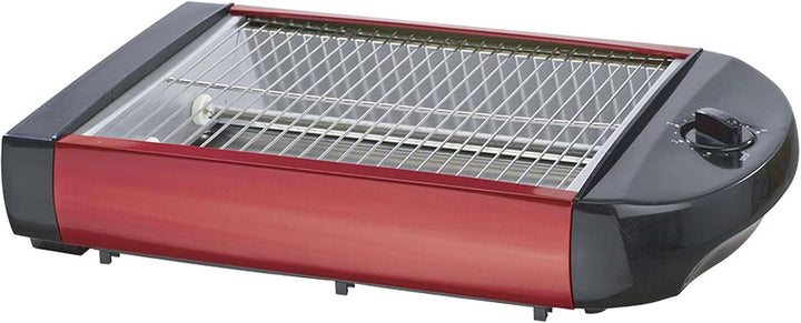 EPIQ 80001211 Flach-Toaster, Tisch-Röster, Edelstahl-Design, Sandwiches, Baguette, 600 Watt Leistung
