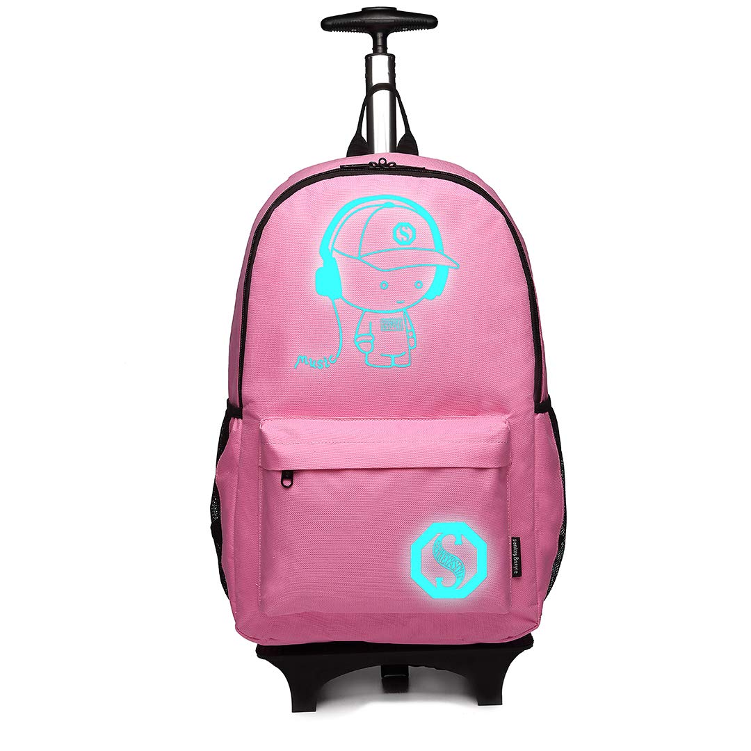KONO Kinderrucksack Rucksack Backpack Schulrucksack Gepäck Koffer Kabine Rädern Trolley Reise Rädern