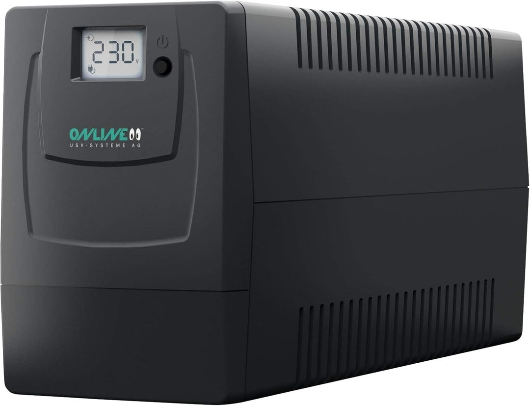 Online USV-Systeme YUNTO Smile 800 - Mini-Online USV-Systeme Anlage 800 VA 480 W YS800 Schwarz