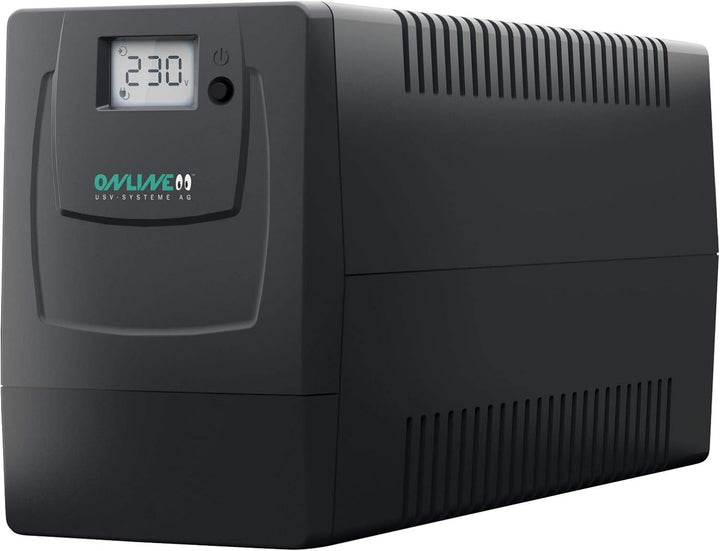 Online USV-Systeme YUNTO Smile 800 - Mini-Online USV-Systeme Anlage 800 VA 480 W YS800 Schwarz