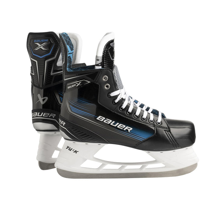 Bauer X Eishockey Schlittschuhe Senior Breite: D, Grösse: 7.0 Schwarz, Breite: D, Grösse: 7.0 Schwar
