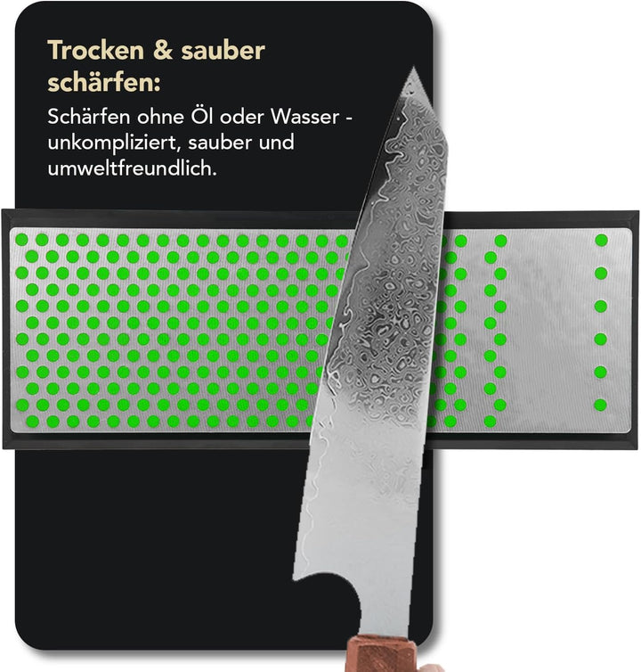 DMT 6-in. Machinist Diamond Whetstone in Plastic Box Extra-Fine Mechaniker Diamant-Schärfstein, Extr