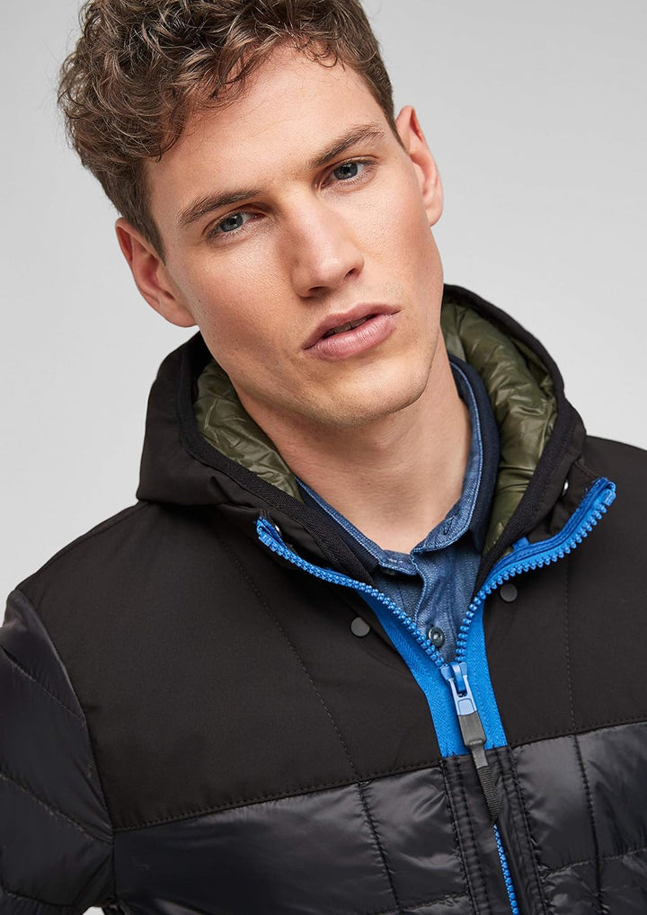 s.Oliver Herren Jacke M Schwarz, M Schwarz