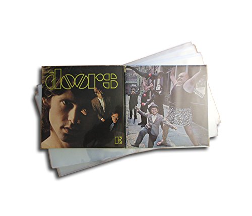 Doppel Schallplatten Schutzhüllen Clear Protected (50 Stück)