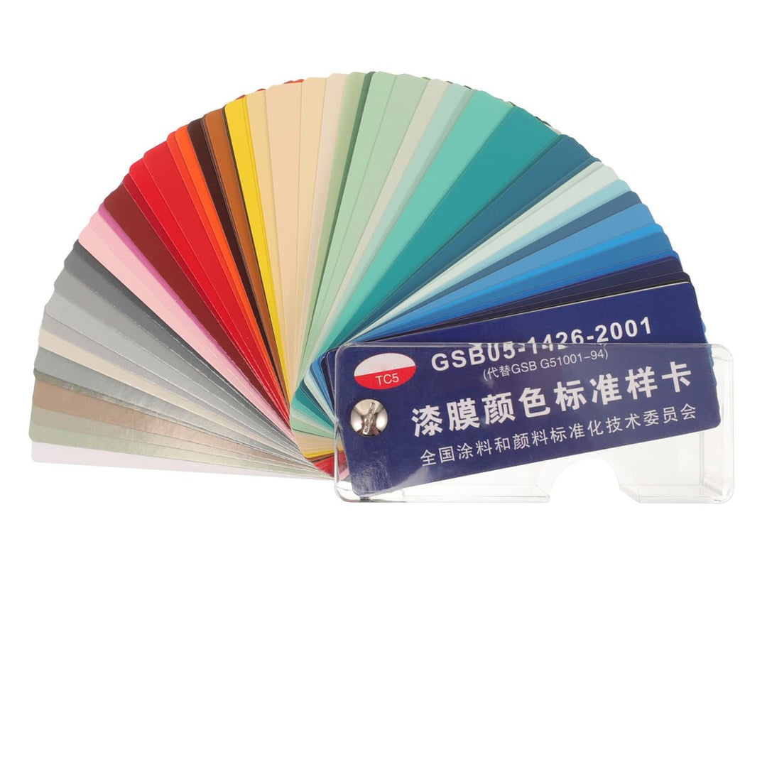 Hemobllo Farbfächer 83 Farben 9,5 cm – Farbkarte für Wandfarbe, Lacke & DIY Renovierung, wasserabwei