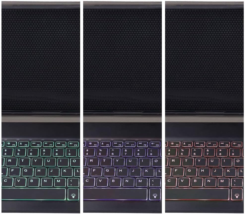 Annadue Tastatur Hülle für Lenovo Tab M10 FHD Plus 10,3 Zoll X606F,Slim Schutzhülle mit Abnehmbarer