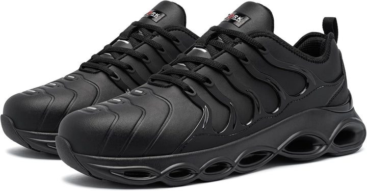 LARNMERN Sicherheitsschuhe Herren Arbeitsschuhe Wasserdicht Mode Dämpfung Arbeitsturnschuhe Leicht K