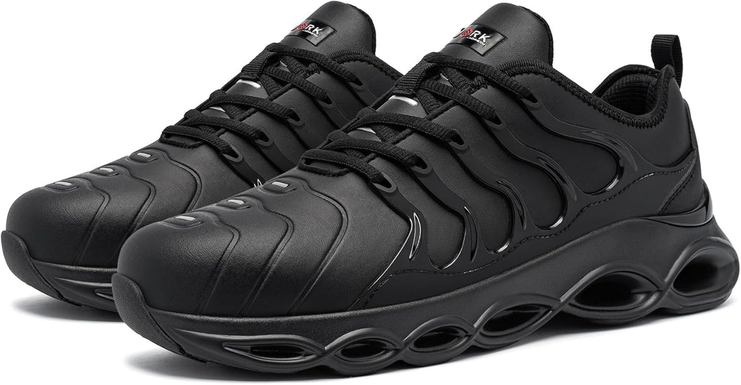 LARNMERN Sicherheitsschuhe Herren Arbeitsschuhe Wasserdicht Mode Dämpfung Arbeitsturnschuhe Leicht K