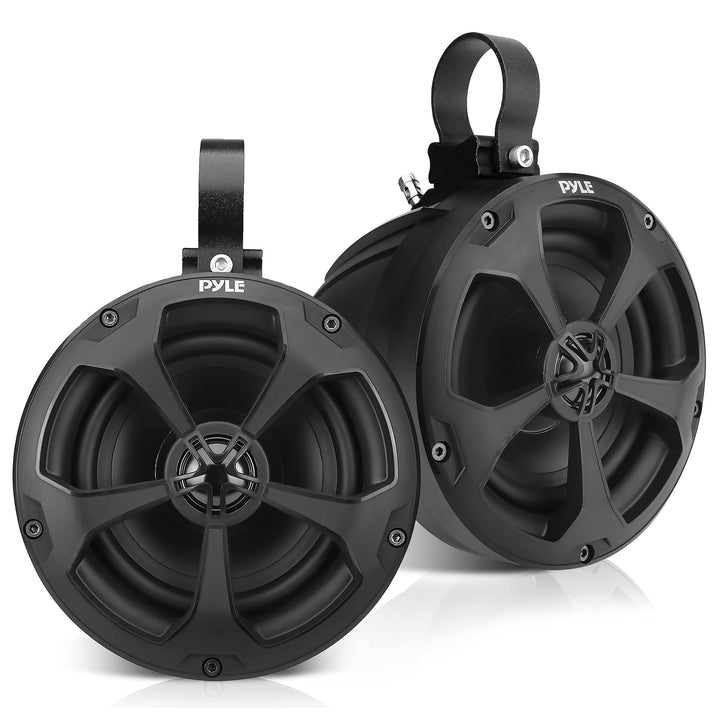 PYLE 2-Way Dual Waterproof Off-Road Speakers - 5.25 Inch 1000W Marine Grade Wake Tower Speakers Syst