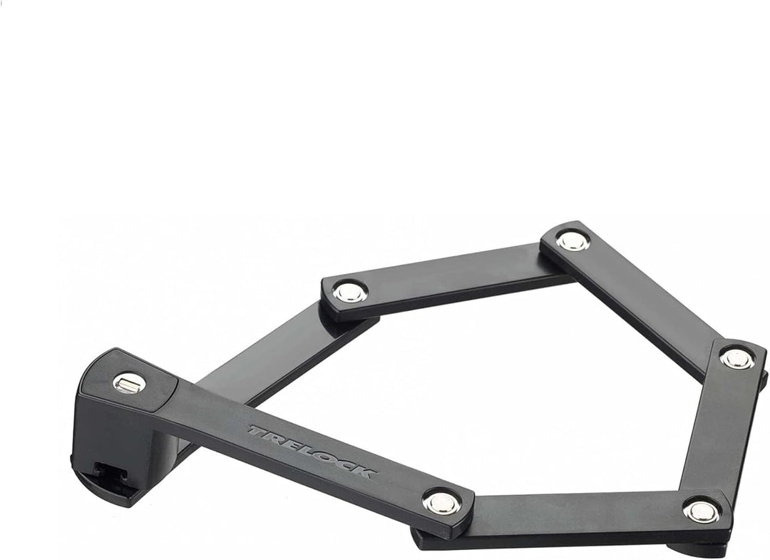 Trelock FS 300 Trigo 85 cm Faltschloss Level 3 Schwarz inkl. Fahrradklingel