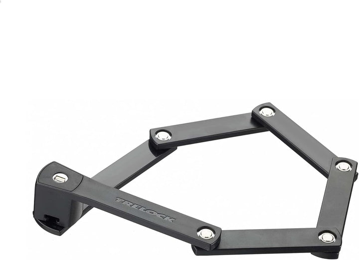 Trelock FS 300 Trigo 85 cm Faltschloss Level 3 Schwarz inkl. Fahrradklingel