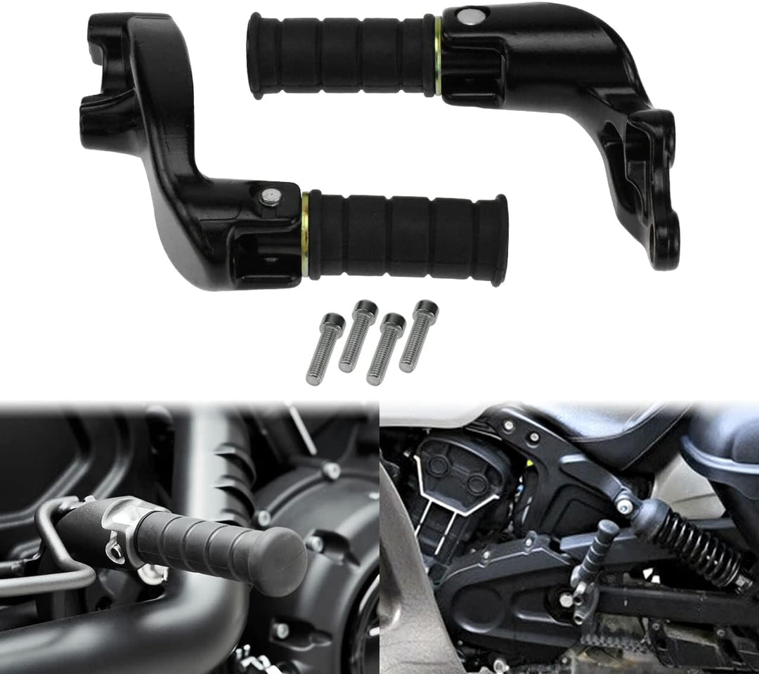 HCmotorku Motorrad Hintere Beifahrerfussrasten Fussstütze Halterung passend für Indian Scout 2015-20