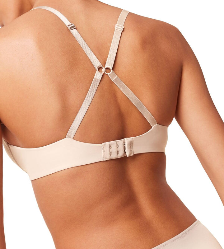 Triumph Damen BH Pure Micro WHP, mit Bügel, Gepolstert, Verstellbare Träger 65B Cameo Beige, 65B Cam