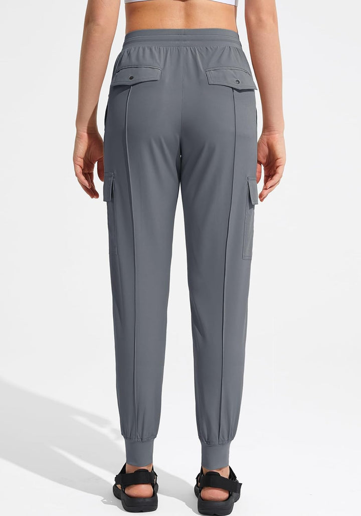 MOCOLY Damen Leichte Wanderhose Outdoor Trekkinghose Atmungsaktive Cargo Hose Kletterhose Outdoorhos