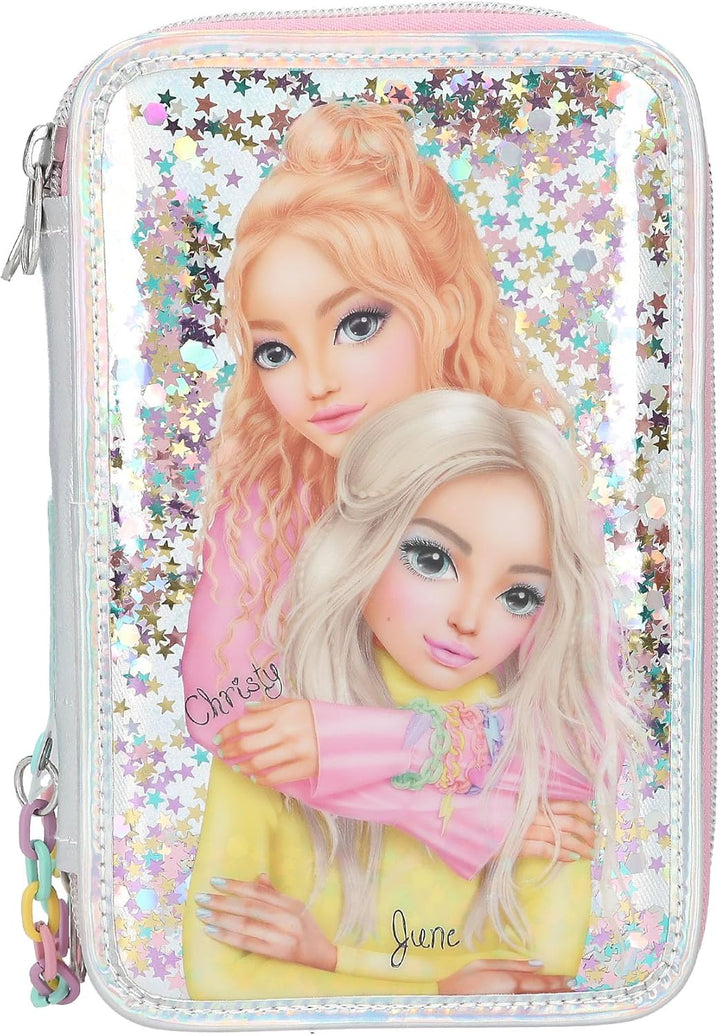 TOPModel 3-Fach Federtasche ELECTRIC inkl. Stifte