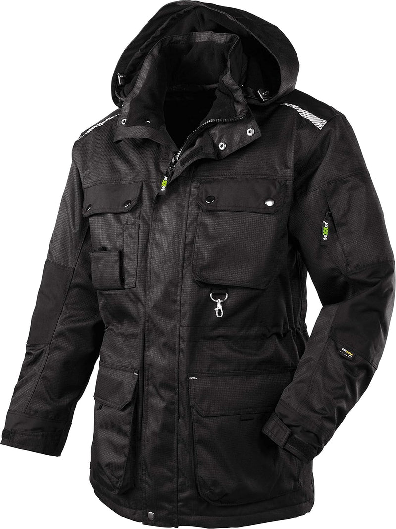 teXXor 4196-XXL Winterjacke "Boston", Grösse XXL, Schwarz XXL Schwarz, XXL Schwarz