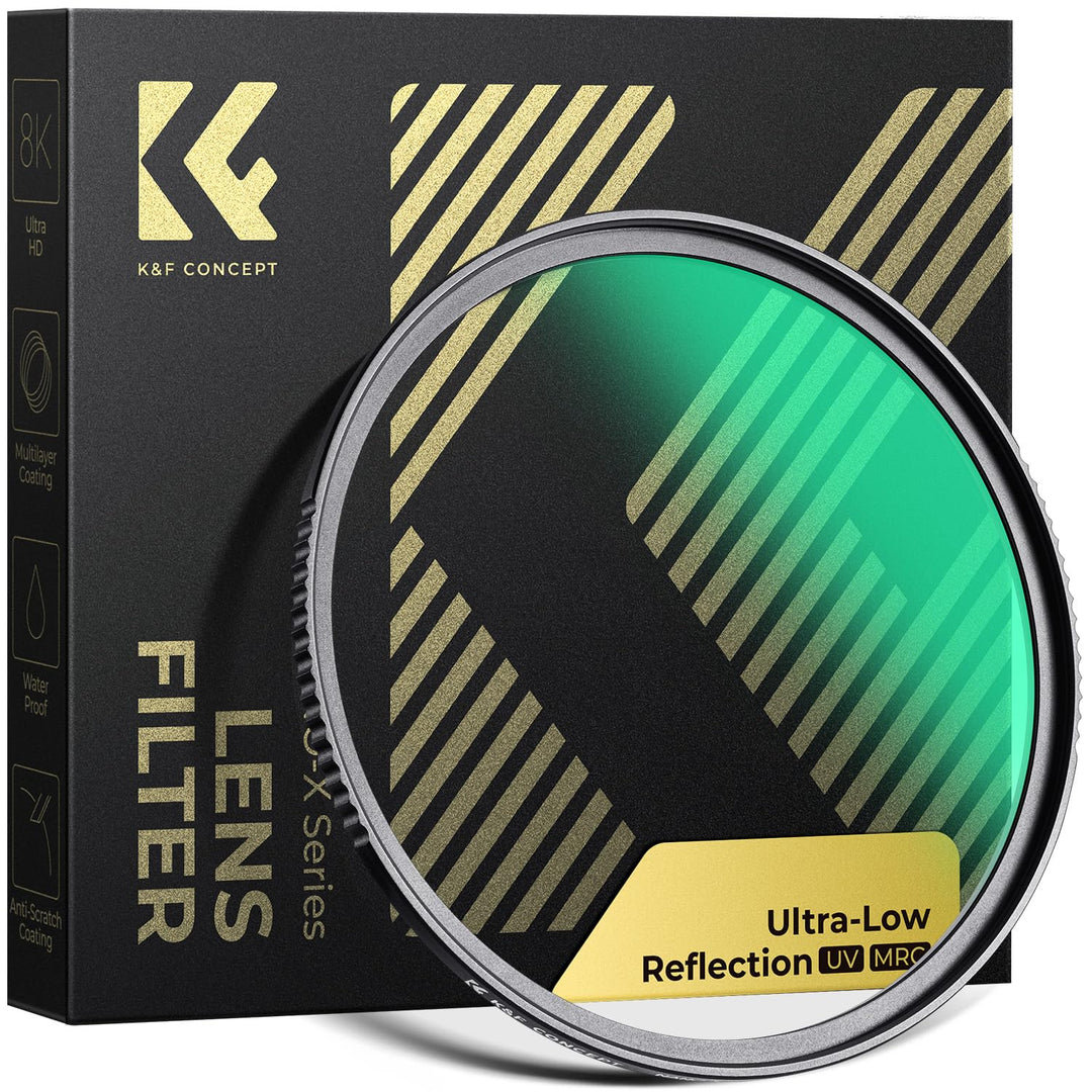 K&F Concept Nano-X Serie Ultra-niedrige Reflexion 67mm MC UV Filter Schutzfilter, 67MM