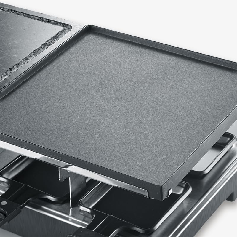 Severin 2376 Raclette 8Pfännchen Schwarz