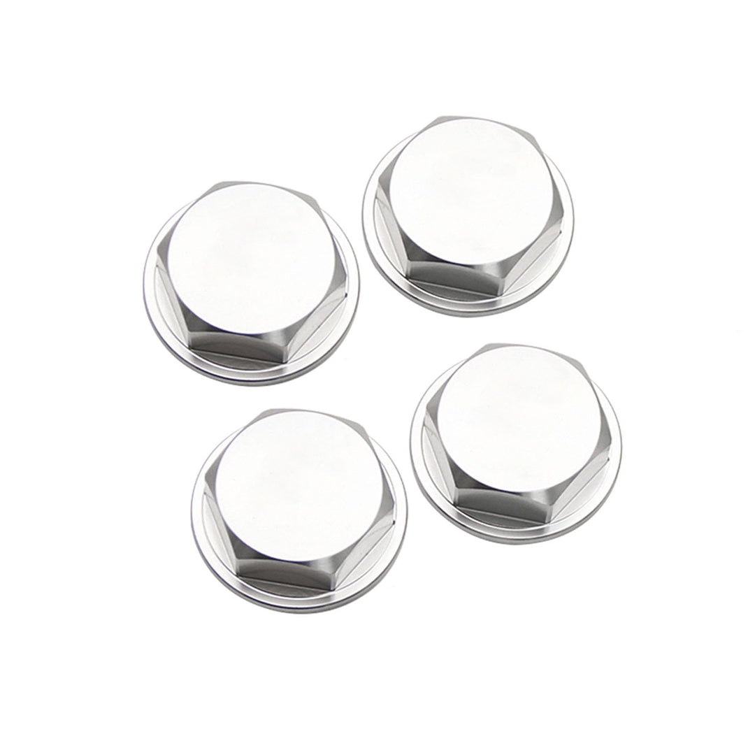 Tuning Aluminium Radmutter Silber für 1/5 HPI Baja 5B 5T 5SC RC CAR PARTS, Silber