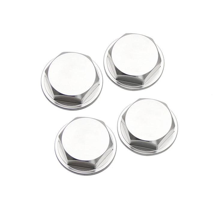 Tuning Aluminium Radmutter Silber für 1/5 HPI Baja 5B 5T 5SC RC CAR PARTS, Silber