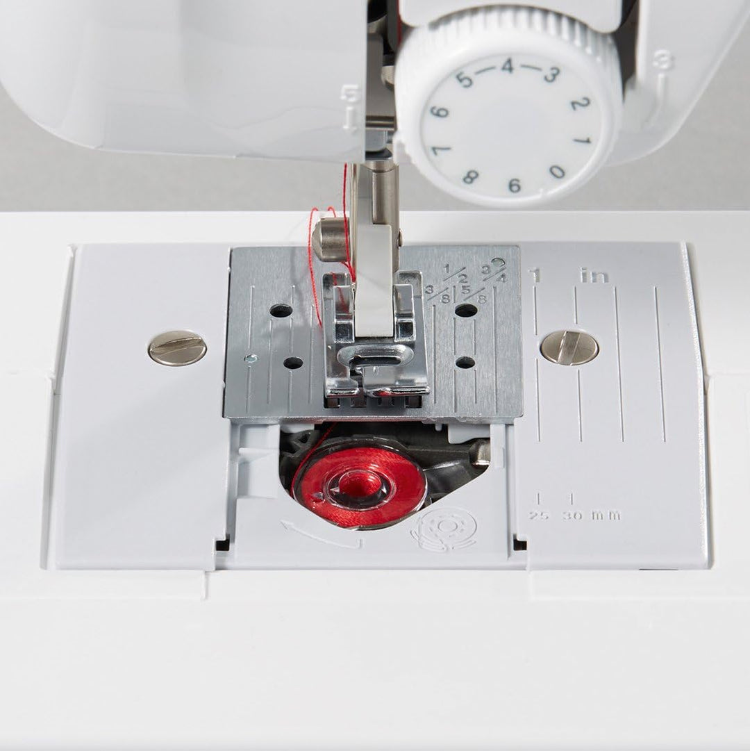 Brother AZ14 Nähmaschine (14 Stiche) Weiss, Rot 14 Stiche, Weiss, Rot 14 Stiche