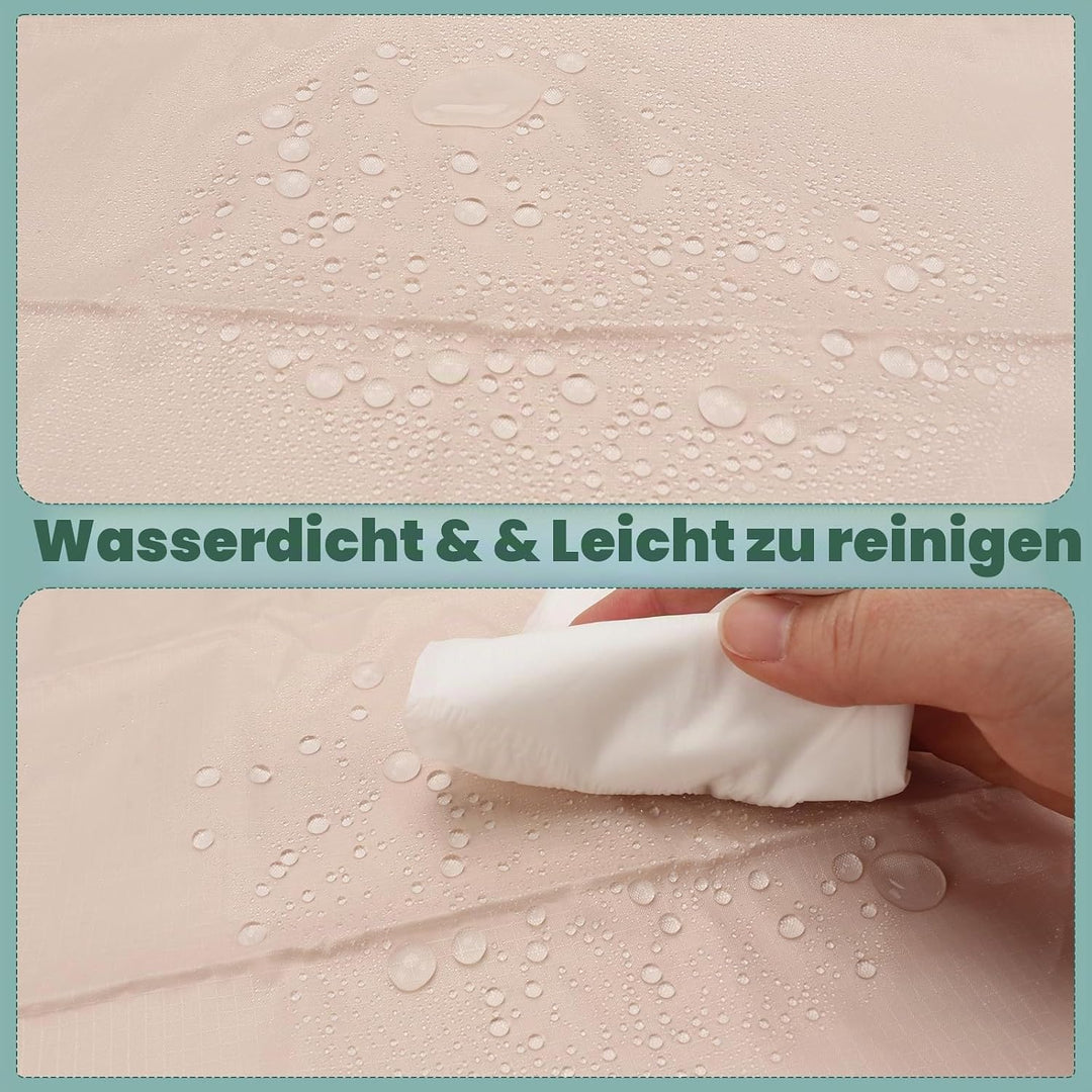 Picknickdecke wasserdicht 210 x 220 cm – Ultraleichte Faltbare Outdoor Decke, kompakt &amp; einfach fixi