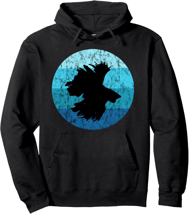 Betta Splendens Siamesischer Kampffisch Wasser Aquaristik Pullover Hoodie